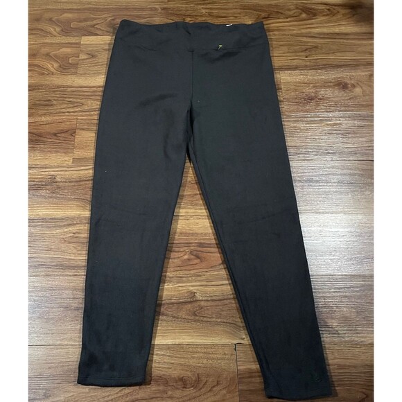 Cuddl Duds Womens Pajama Pants Sz 1X Pull On Gray Fleece Soft Loungewear - Picture 1 of 8